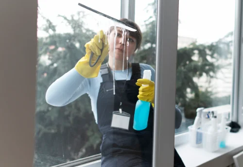 Nettoyage de vitres intérieures et extérieures à Gluiras